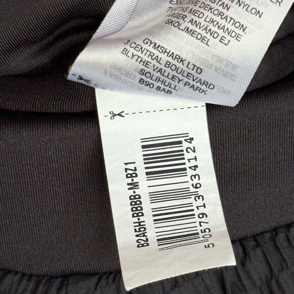 Gymshark Black Speed 2 In 1 Lined Running Activewear Short - Picture 10 of 11